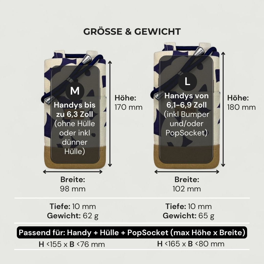NELA Handytasche zum Umhängen Bedruckt
