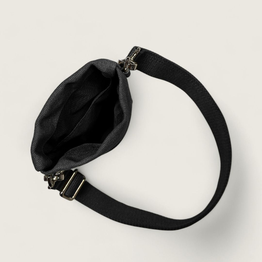 GRETJE MINI Handy Umhängetasche - Umhängetaschen - Black - Kuratist