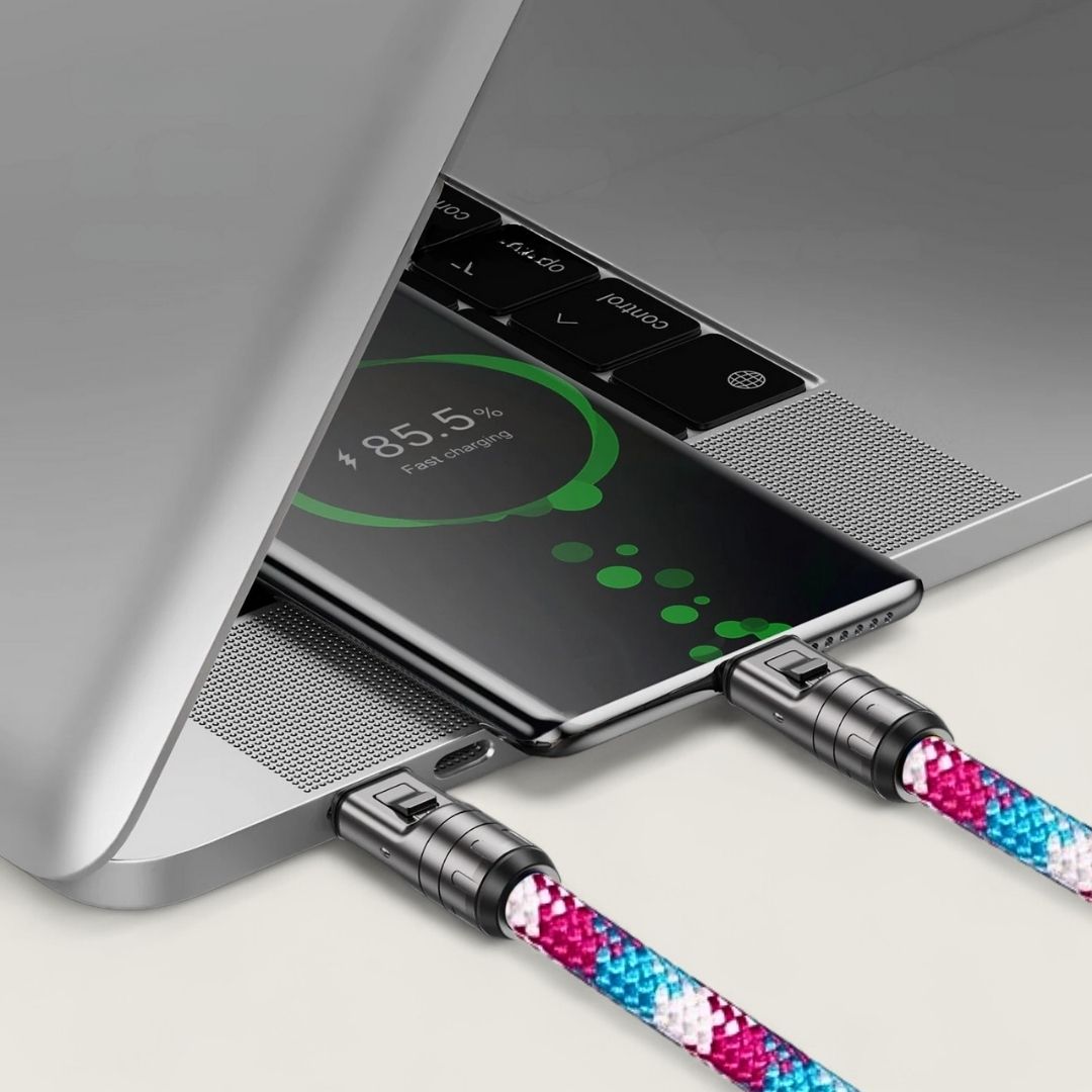 LYRA – 2 in 1 Handykette mit USB-C Ladekabel