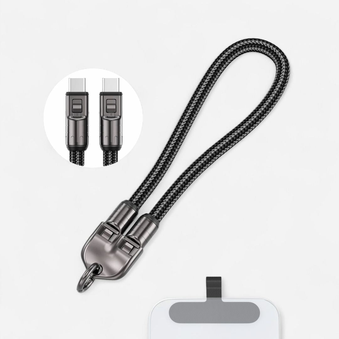 LYRA – 2 in 1 Handykette mit USB-C Ladekabel