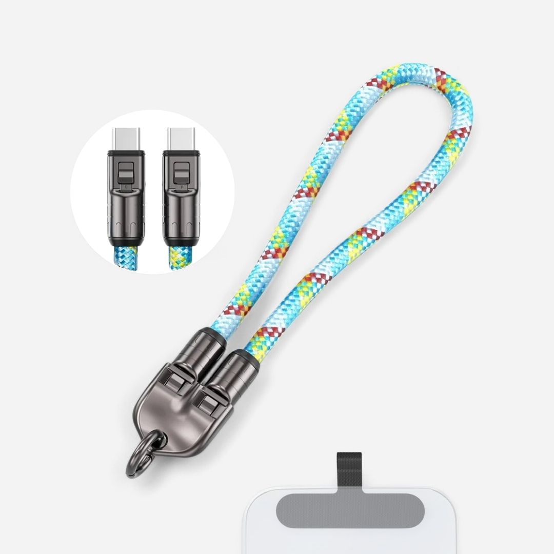 LYRA – 2 in 1 Handykette mit USB-C Ladekabel