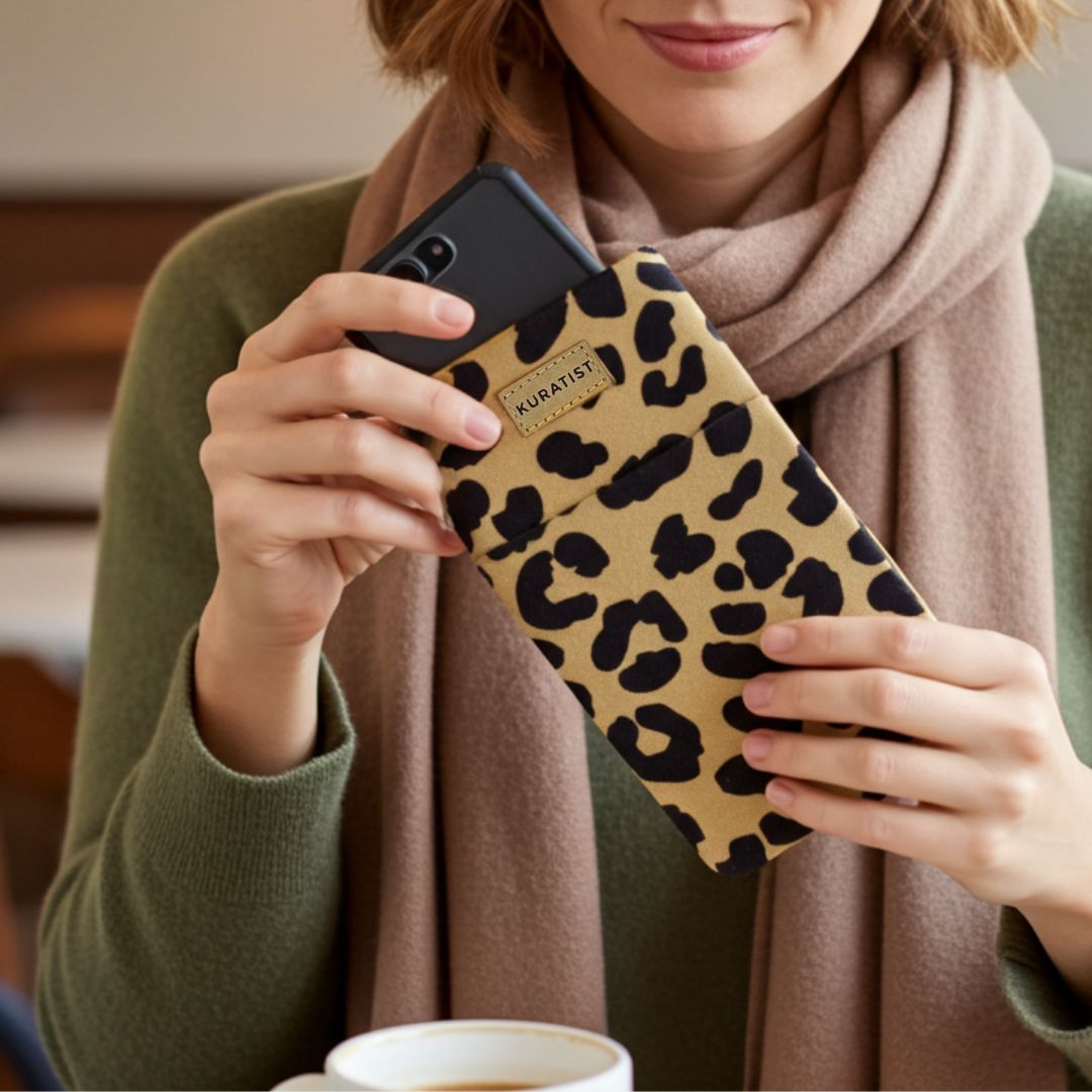 AHOI Handytasche - Handytaschen - Leopard - Kuratist
