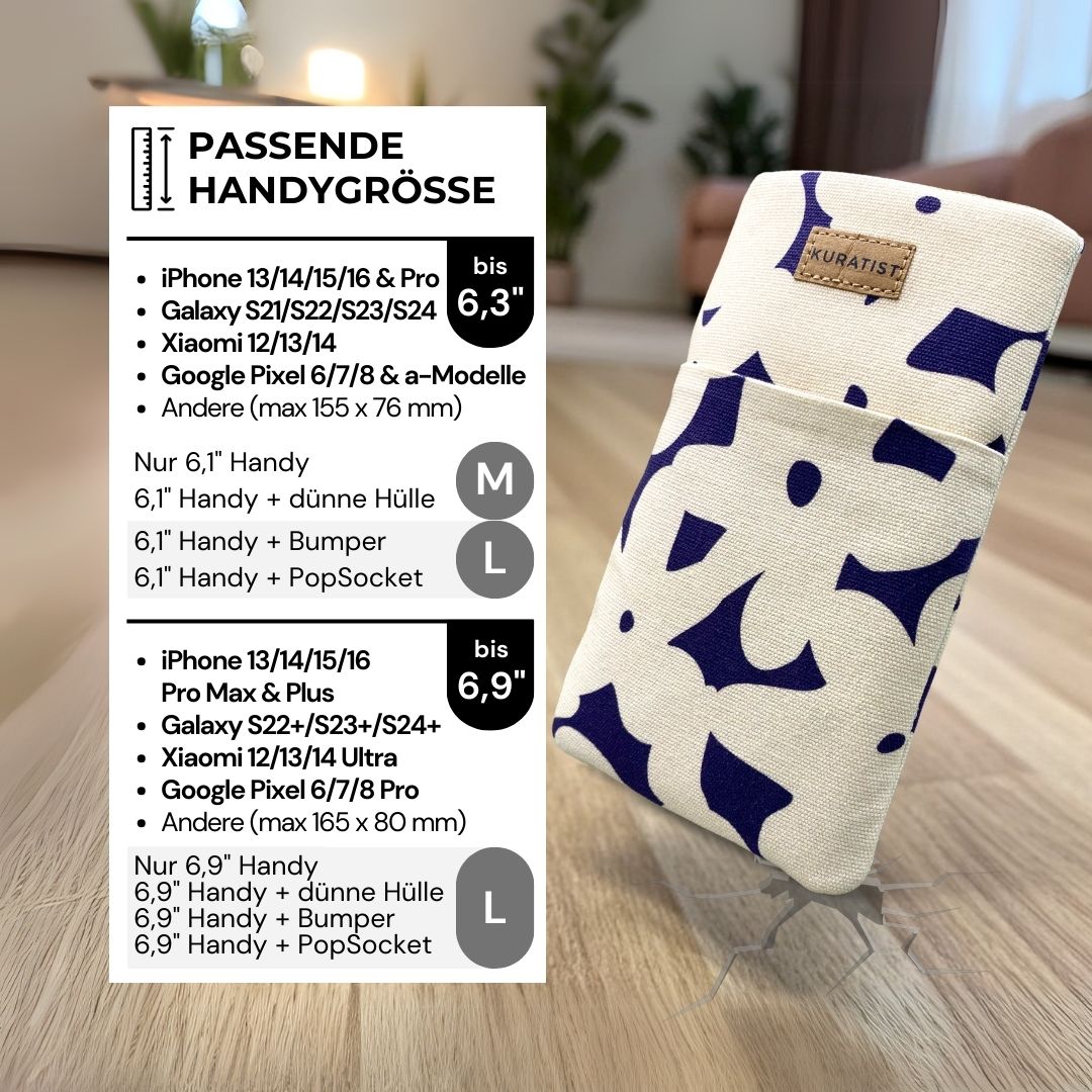 AHOI Handytasche - Handytaschen - Eclipse Bloom - Kuratist