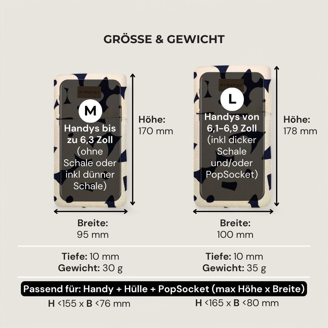 AHOI Handytasche - Handytaschen - Eclipse Bloom - Kuratist
