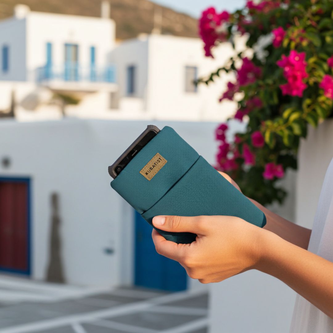 AHOI Handytasche - Handytaschen - Teal - Kuratist