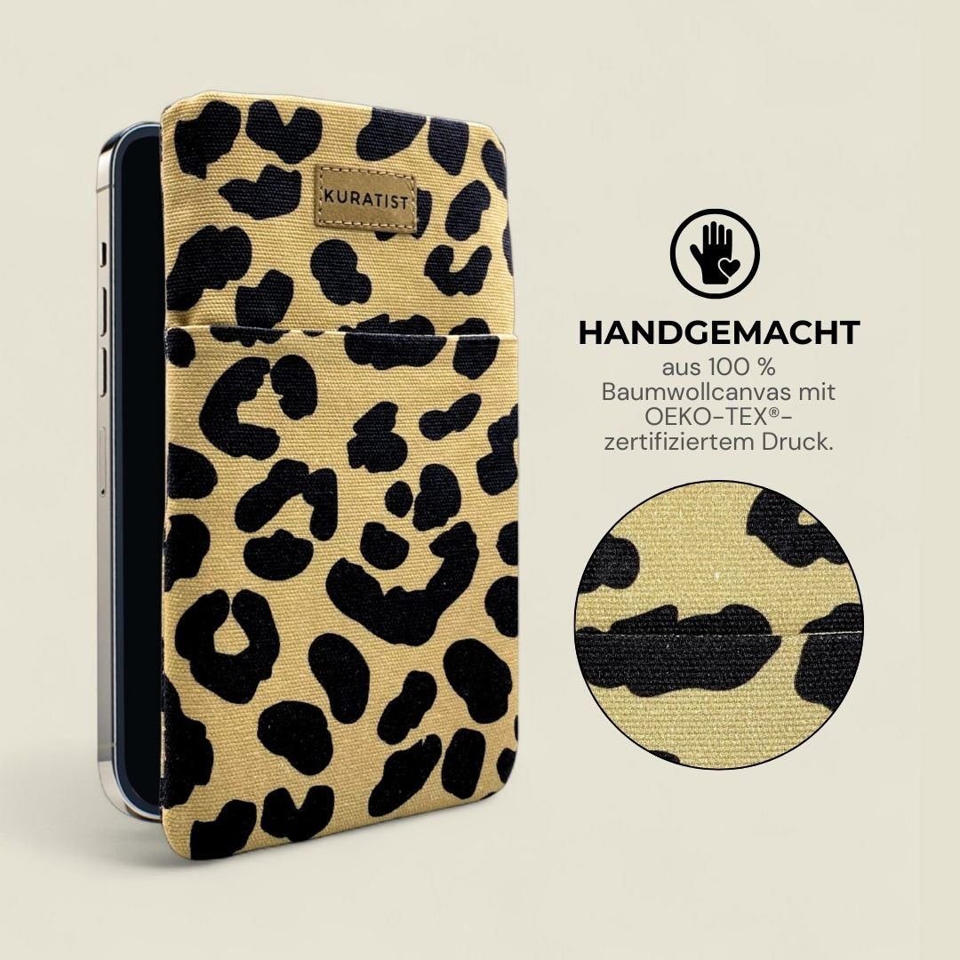 AHOI Handytasche - Handytaschen - Leopard - Kuratist