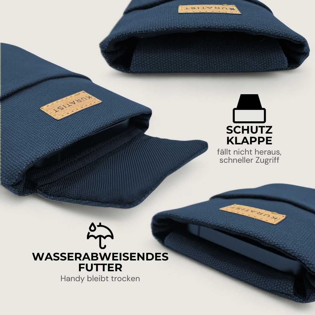 AHOI Handytasche - Handytaschen - Evening Blue - Kuratist