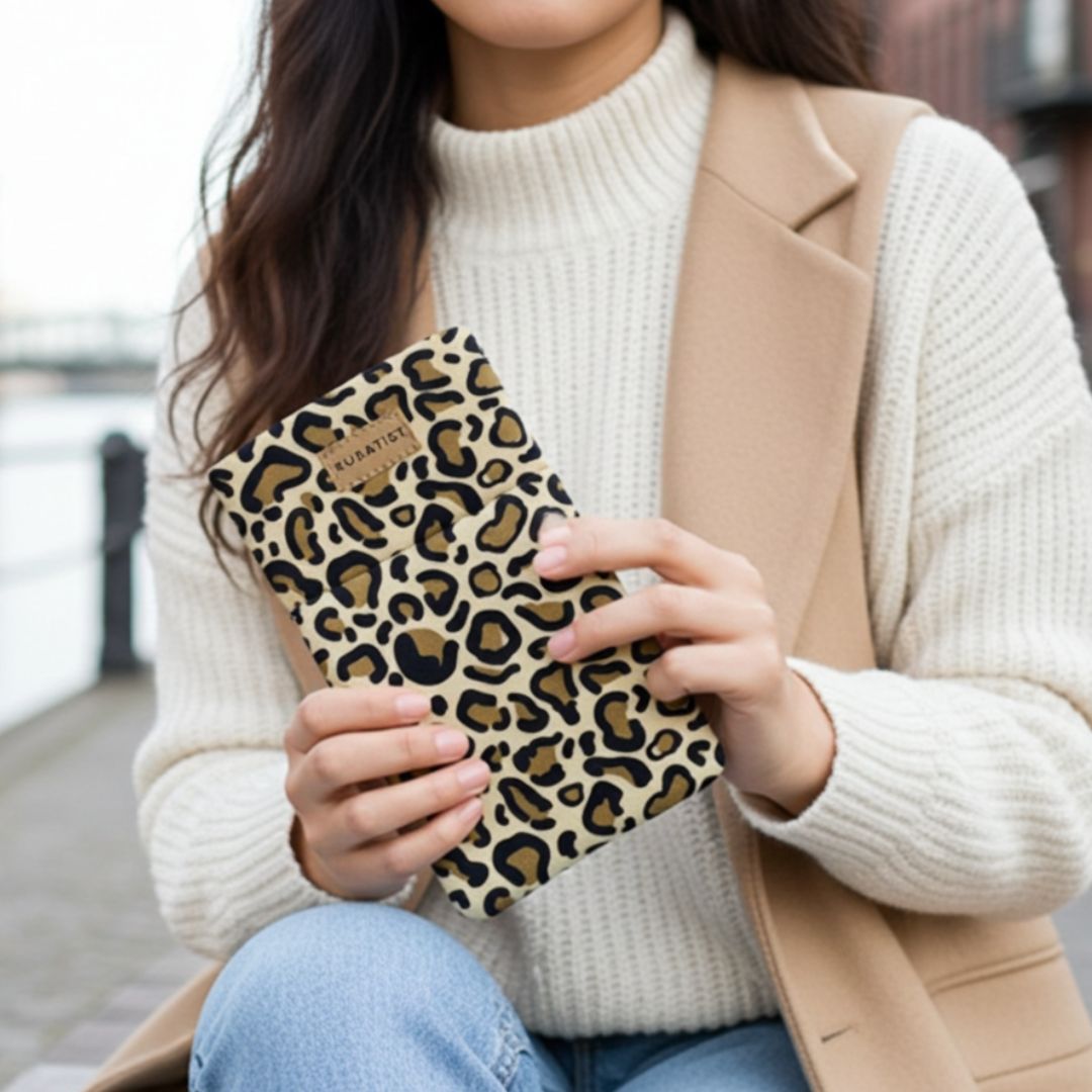 AHOI Handytasche - Handytaschen - Beige Leopard - Kuratist