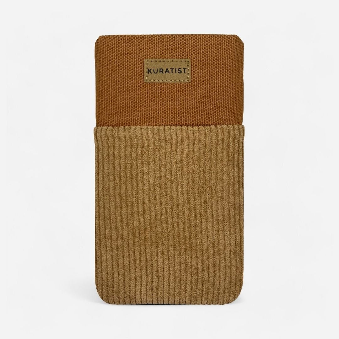 AHOI Handytasche - Handytaschen - Cord Clay Dune - Kuratist