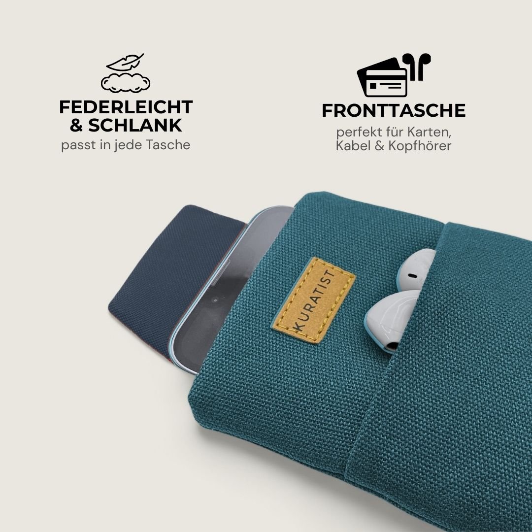 AHOI Handytasche - Handytaschen - Teal - Kuratist