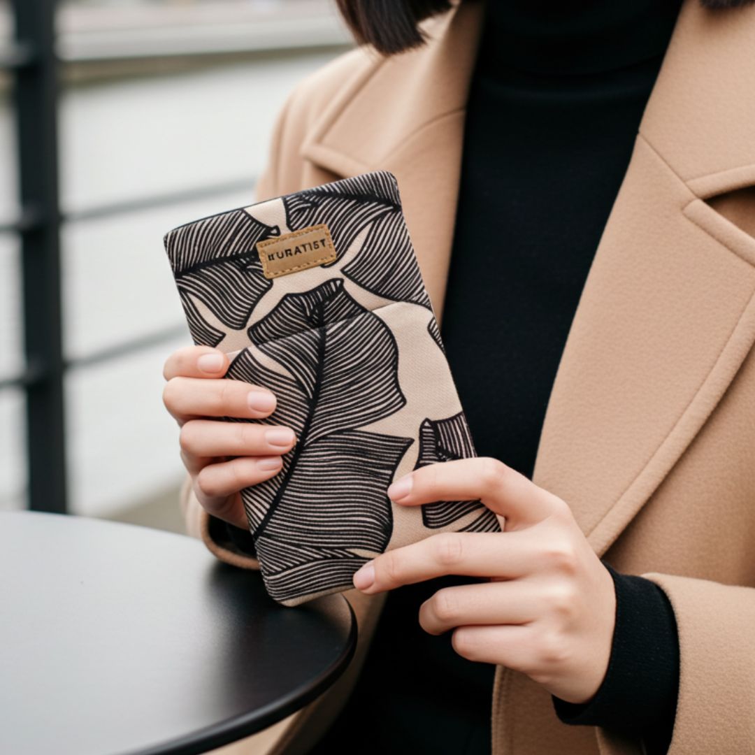 AHOI Handytasche - Handytaschen - Leaves - Kuratist