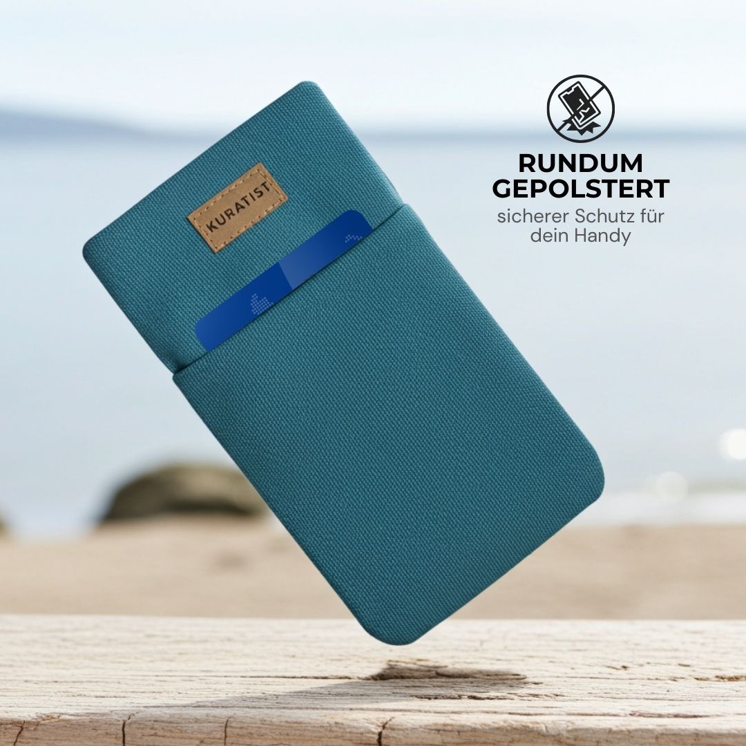 AHOI Handytasche - Handytaschen - Teal - Kuratist
