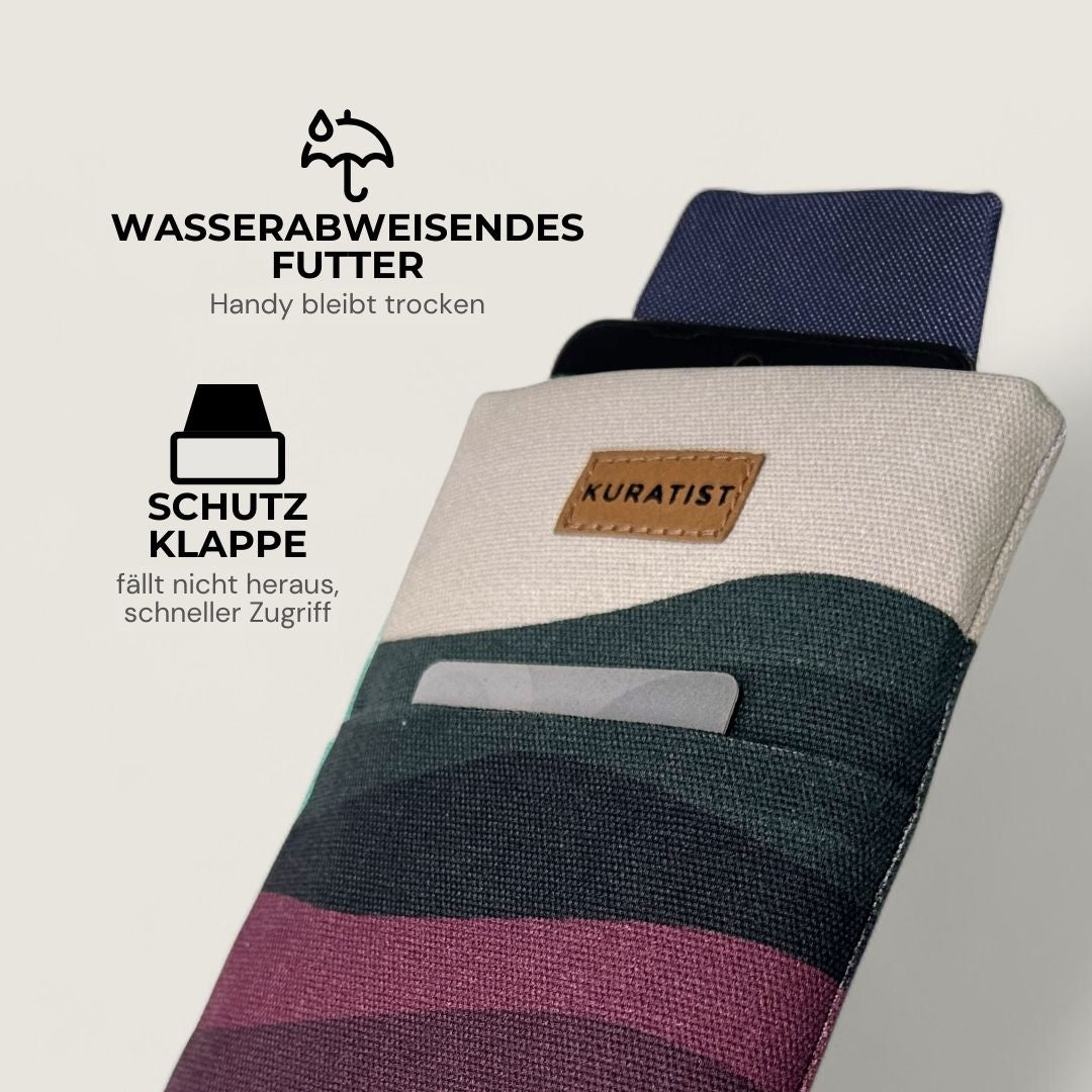 AHOI Handytasche - Handytaschen - Midnight Tide - Kuratist