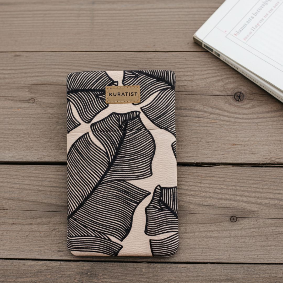 AHOI Handytasche - Handytaschen - Leaves - Kuratist