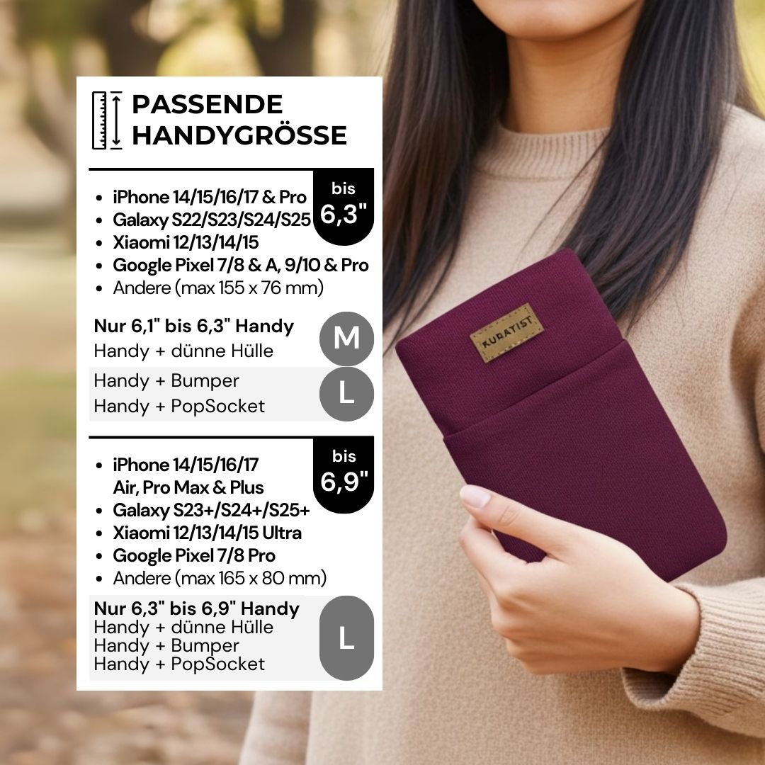 AHOI Handytasche - Handytaschen - Berry - Kuratist