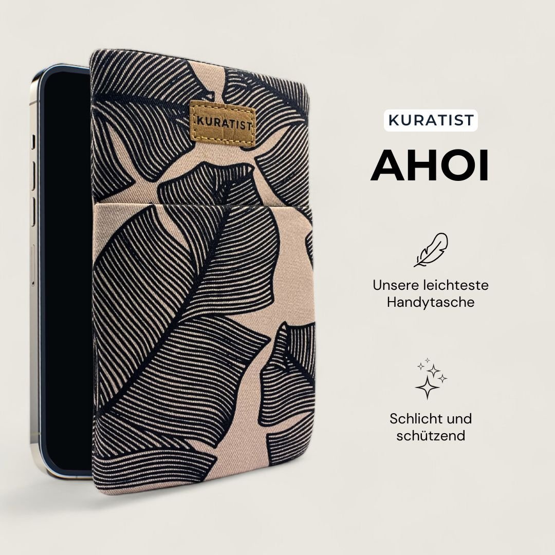 AHOI Handytasche - Handytaschen - Leaves - Kuratist