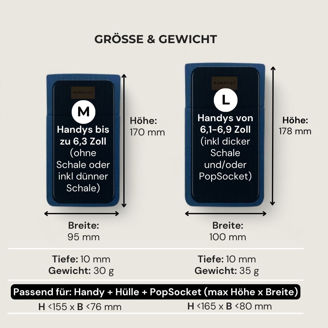 AHOI Handytasche - Handytaschen - Evening Blue - Kuratist