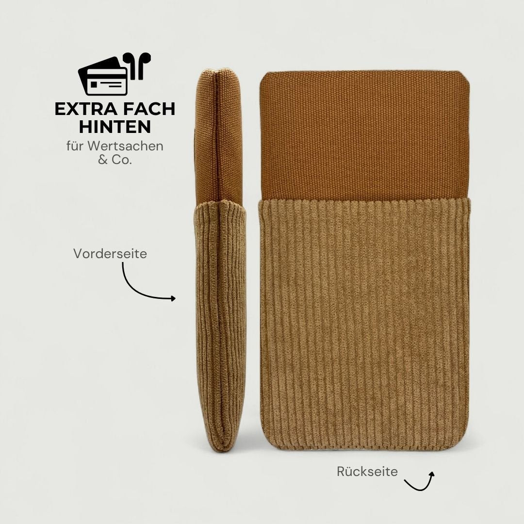 AHOI Handytasche - Handytaschen - Cord Clay Dune - Kuratist