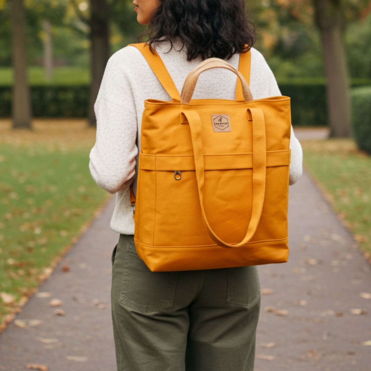 DEERN Totepack - Taschen - Curry Cork - Kuratist
