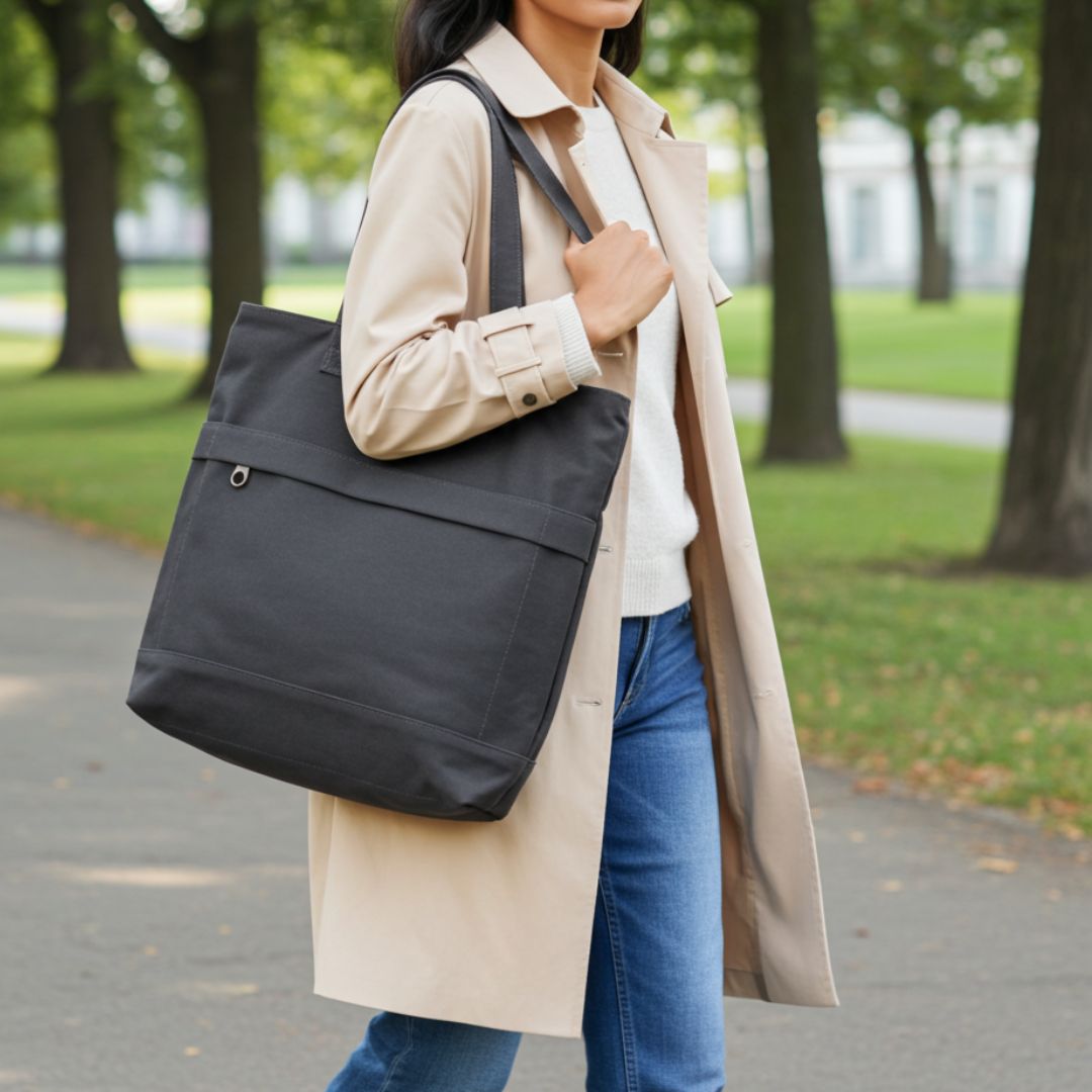DEERN Totepack - Taschen - Warm Charcoal Cork - Kuratist