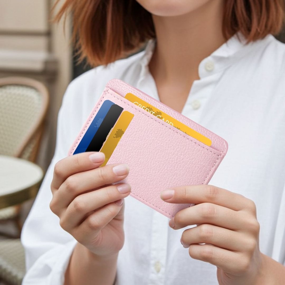 ELVA Ultra - Slim Kartenetui - Kartenetuis - Blush Pink - Kuratist
