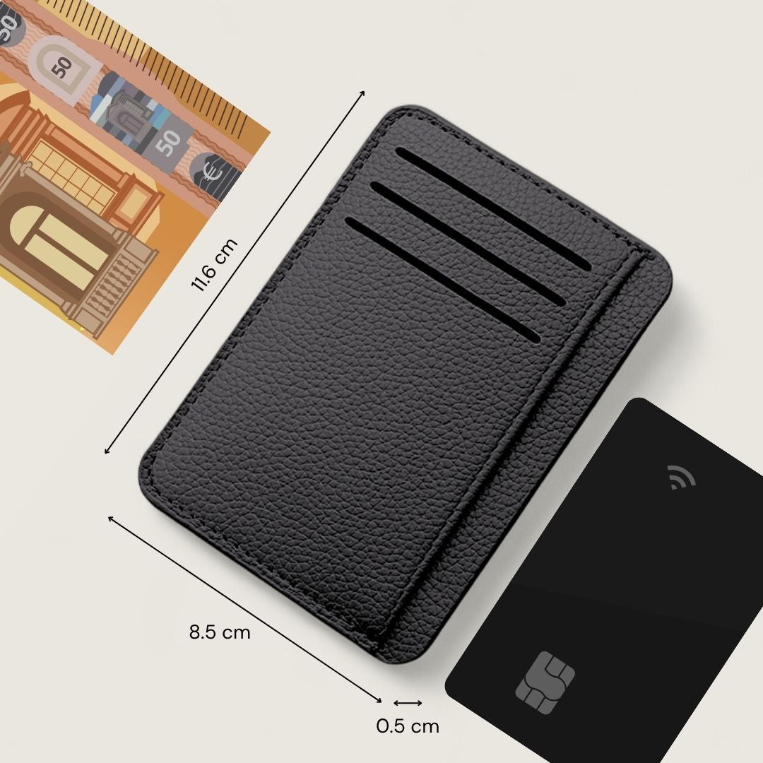 ELVA Ultra - Slim Kartenetui - Kartenetuis - Black - Kuratist