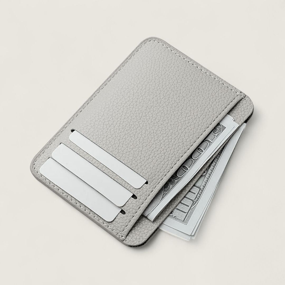 ELVA Ultra - Slim Kartenetui - Kartenetuis - Gray - Kuratist