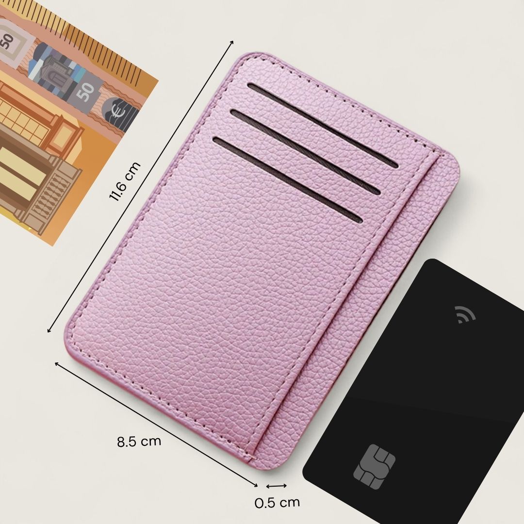 ELVA Ultra - Slim Kartenetui - Kartenetuis - Mauve - Kuratist