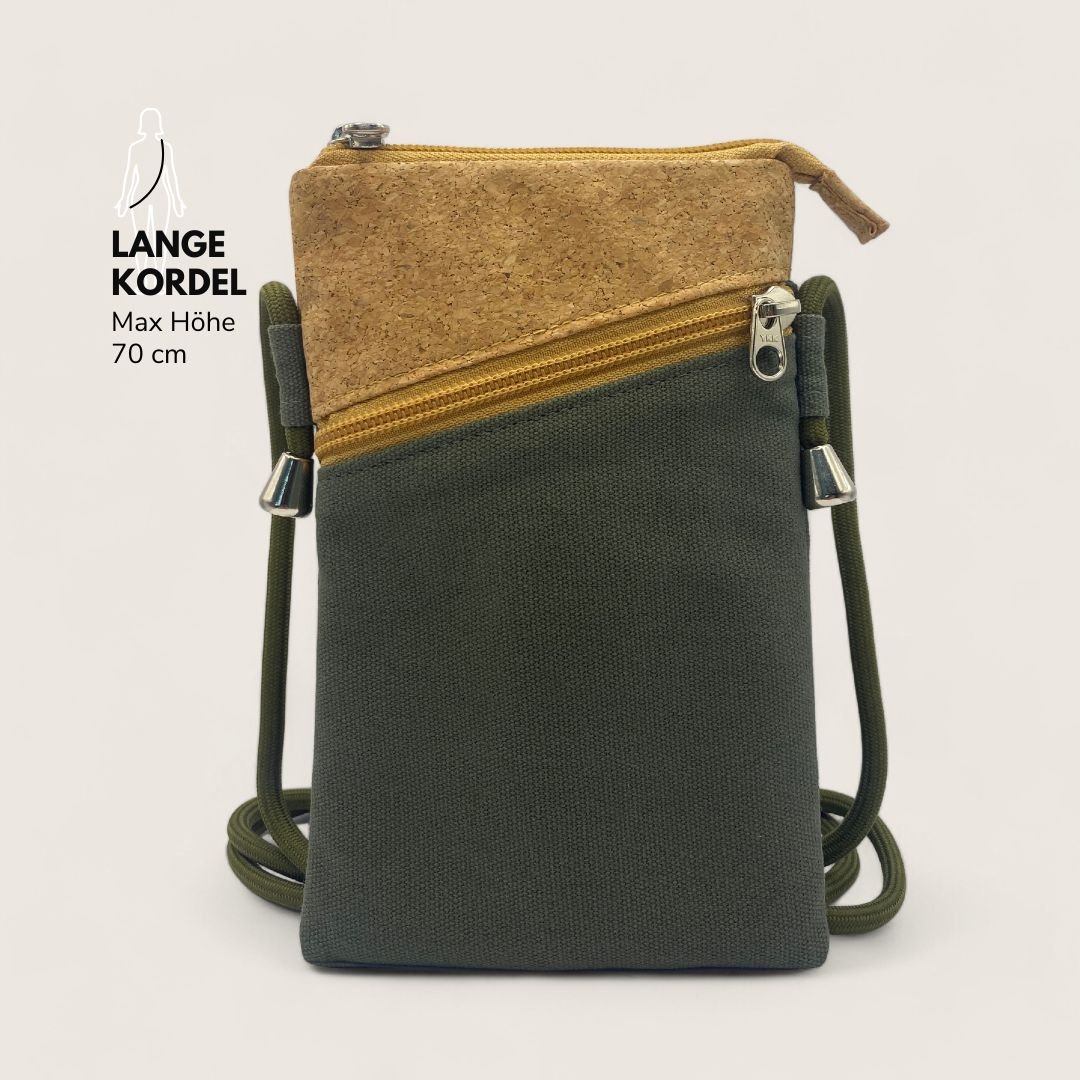 Handytasche zum Umhängen - Kuratist FREYA - Pine Cork - Kuratist