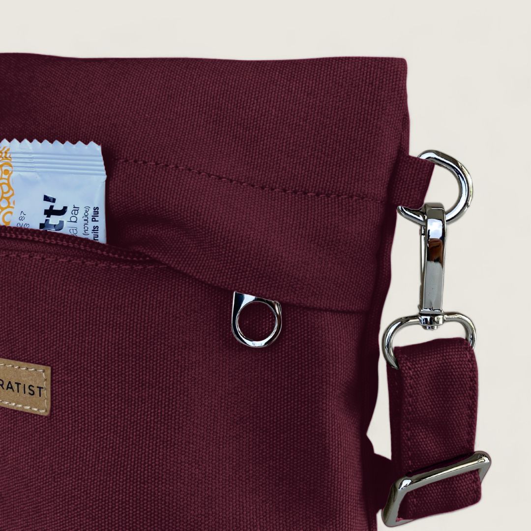 GRETJE Umhängetasche - Umhängetaschen - Burgundy - Kuratist