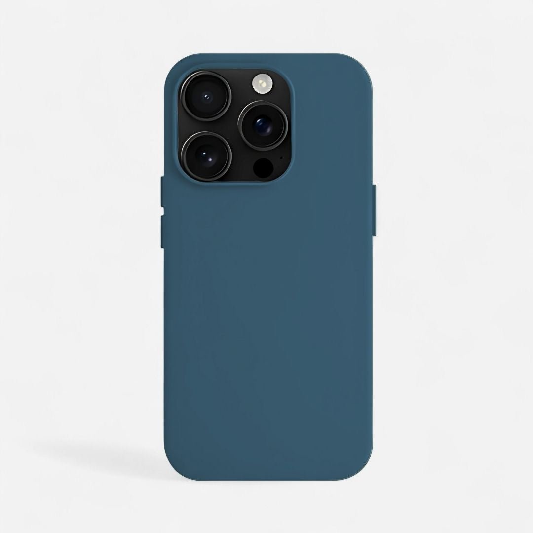 INA iPhone Silikonhülle mit MagSafe - Handyhüllen - Dark Blue - Kuratist