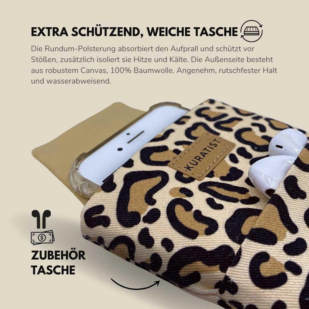 AHOI Handytasche - Handytaschen - Beige Leopard - Kuratist