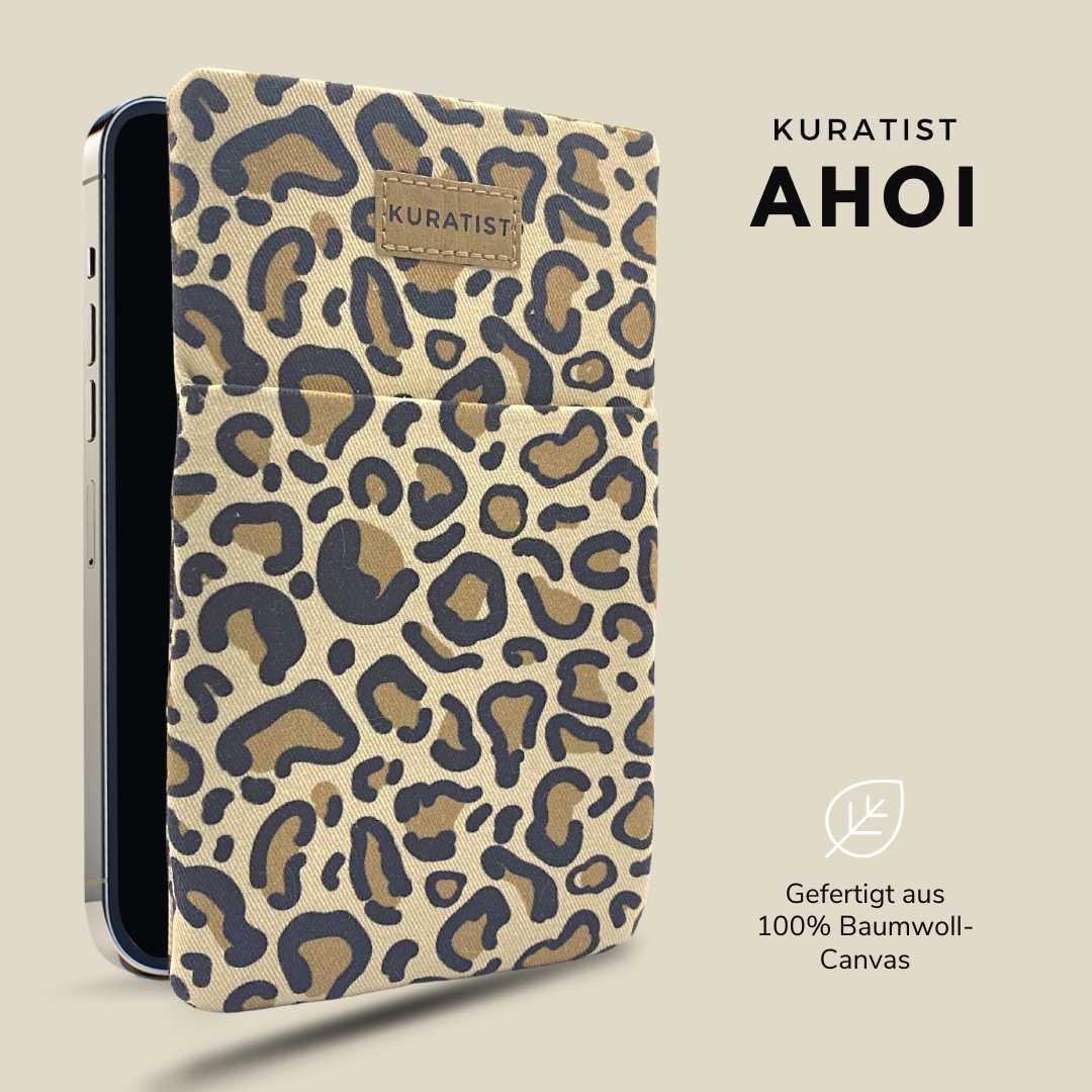 AHOI Handytasche - Handytaschen - Beige Leopard - Kuratist