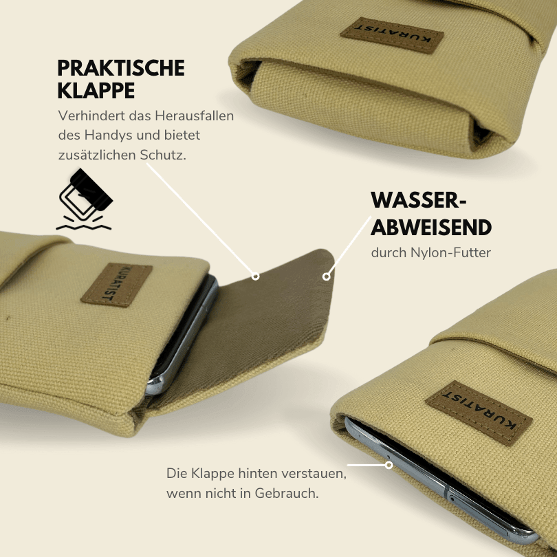 AHOI Handytasche - Handytaschen - Natural - Kuratist