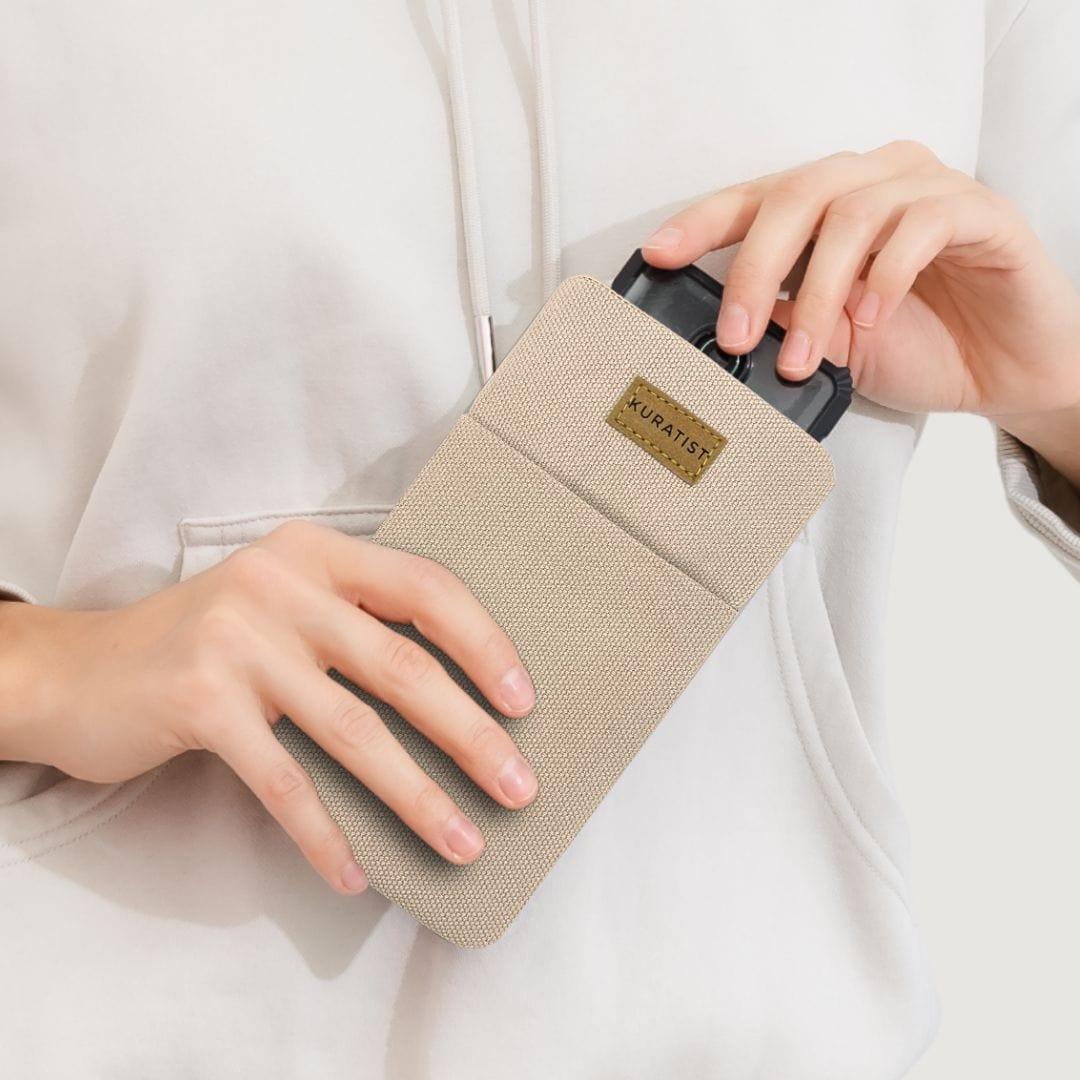 AHOI Handytasche - Handytaschen - Ecru - Kuratist