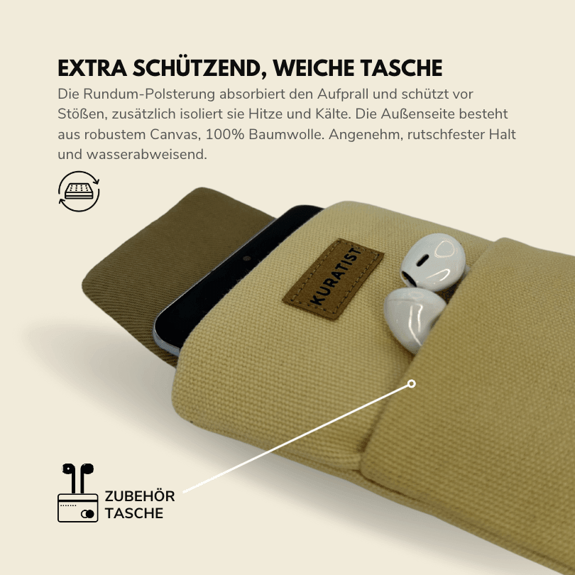 AHOI Handytasche - Handytaschen - Natural - Kuratist