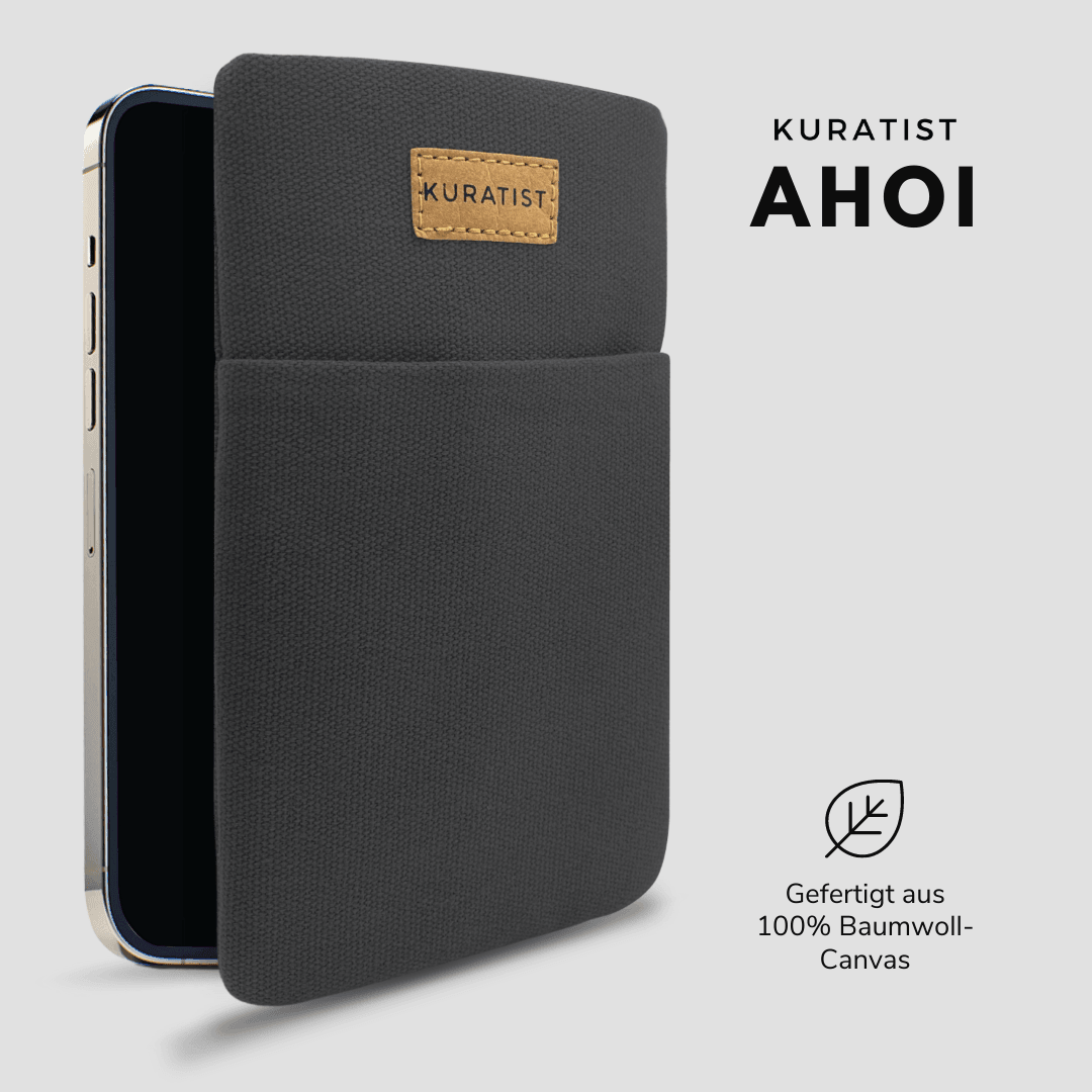 AHOI Handytasche - Handytaschen - Warm Charcoal - Kuratist