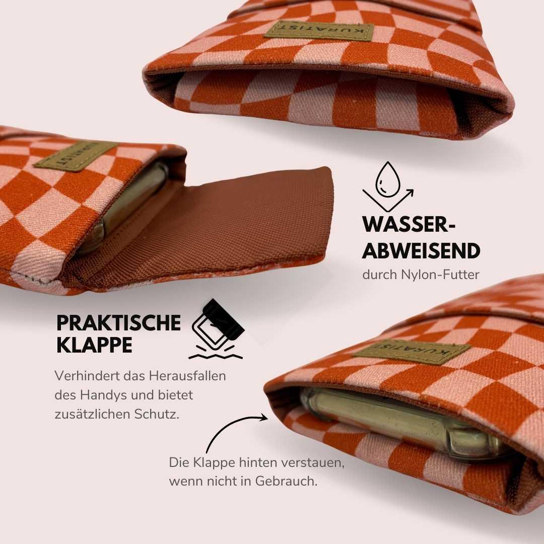 AHOI Handytasche - Handytaschen - Twisted Checkers - Kuratist