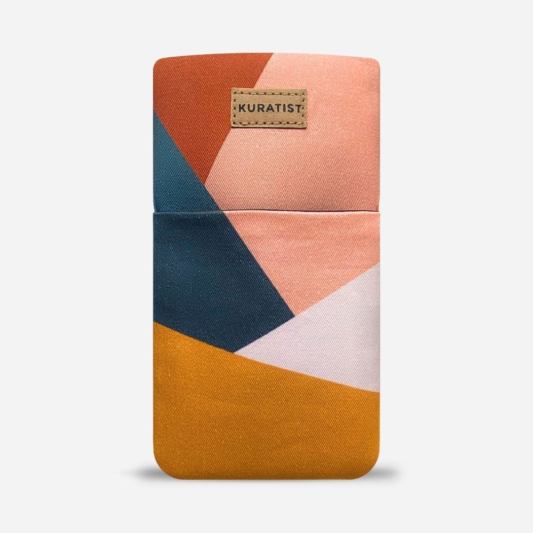Kuratist AHOI Handytasche Geo Sunrise / L 6.9 Zoll