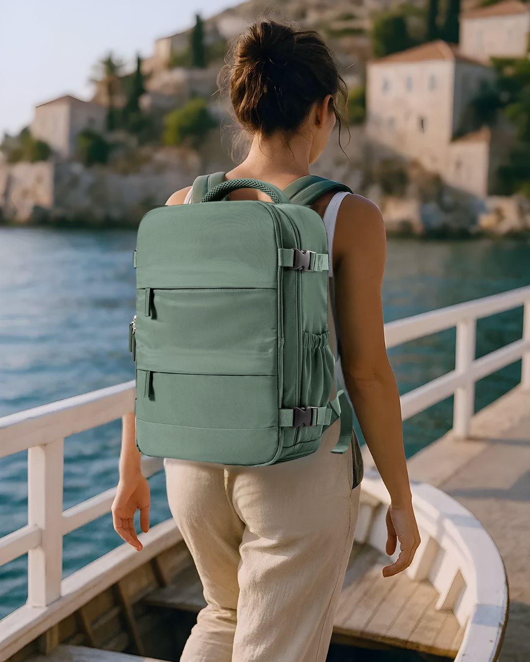 LIV Reiserucksack Handgepäck 20L - Reisetaschen - Forest Green - Kuratist