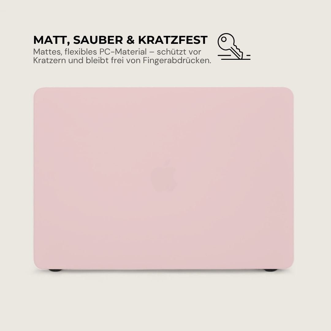 LYS Stoßfestes MacBook Bumper Case mit Kantenschutz - Laptophüllen - Matte New Pink - Kuratist
