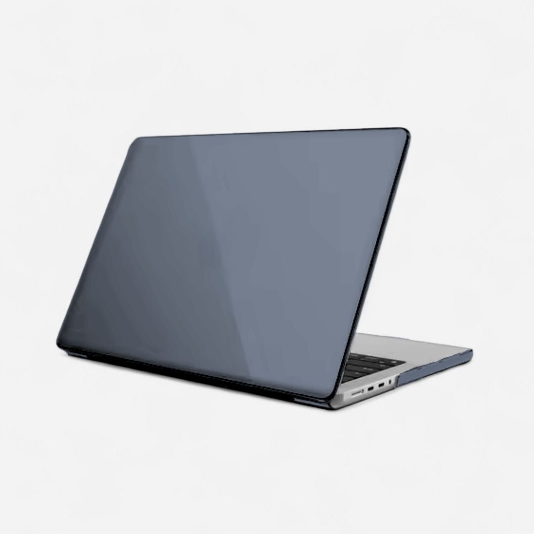 LYS Stoßfestes MacBook Bumper Case mit Kantenschutz - Laptophüllen - Crystal Black - Kuratist