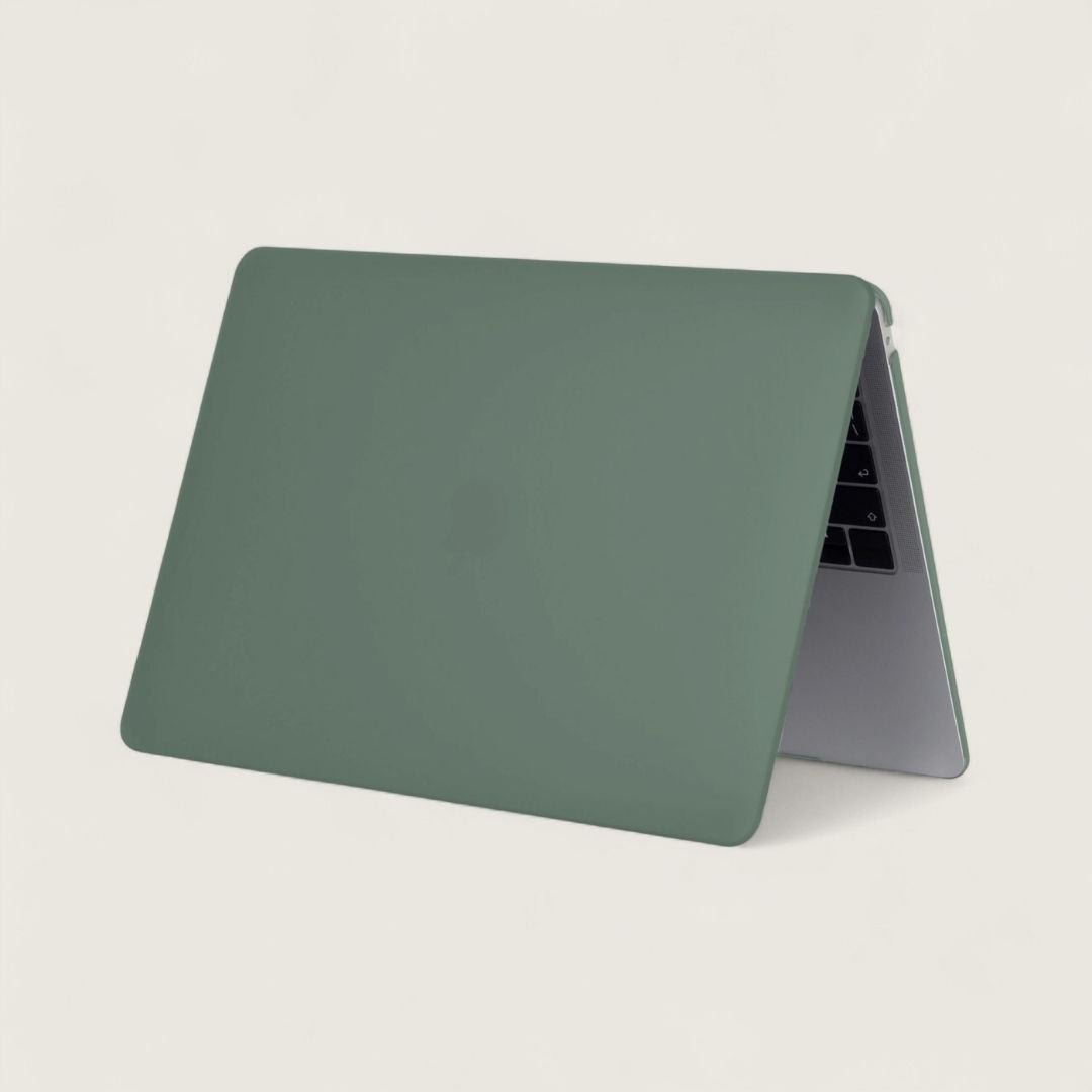 LYS Stoßfestes MacBook Bumper Case mit Kantenschutz - Laptophüllen - Matte Dark Green - Kuratist