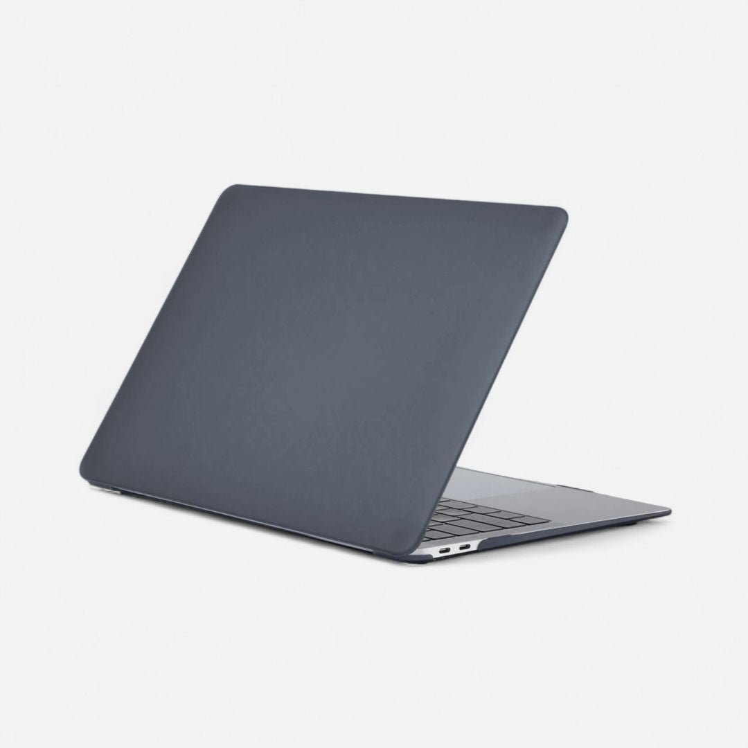 LYS Stoßfestes MacBook Bumper Case mit Kantenschutz - Laptophüllen - Matte Black - Kuratist