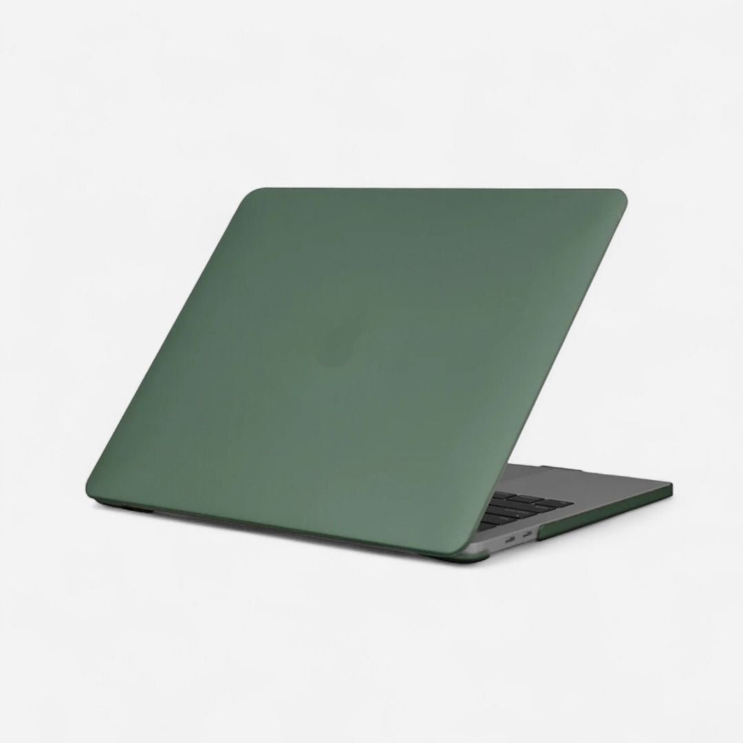 LYS Stoßfestes MacBook Bumper Case mit Kantenschutz - Laptophüllen - Matte Dark Green - Kuratist
