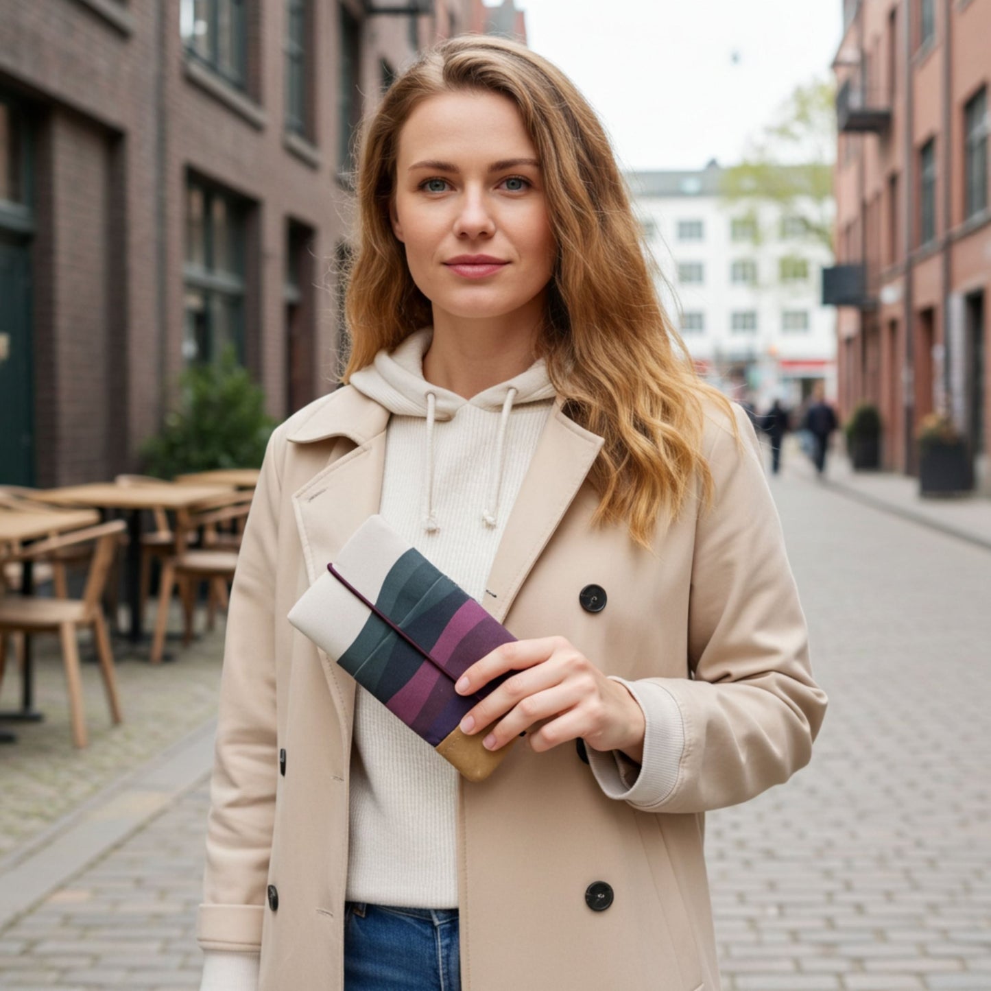 MOIN Handytasche - Handytaschen - Midnight Tide Paper - Kuratist