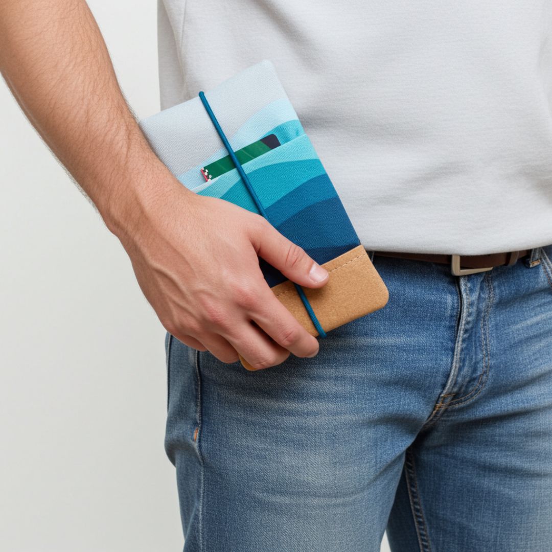MOIN Handytasche - Handytaschen - Deep Sea Paper - Kuratist
