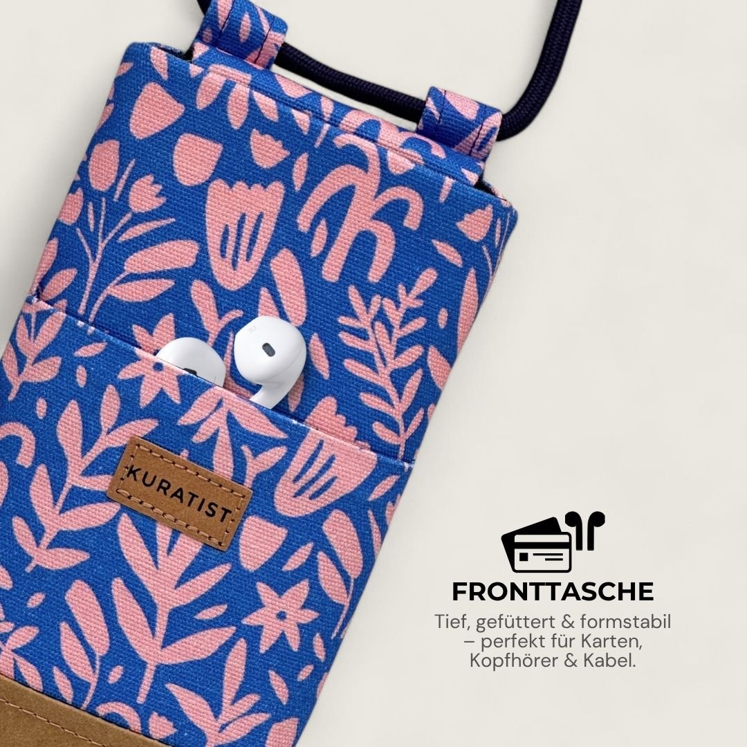 NELA Handytasche zum Umhängen Bedruckt - Handytasche zum Umhängen - Blooming Bliss Paper - Kuratist