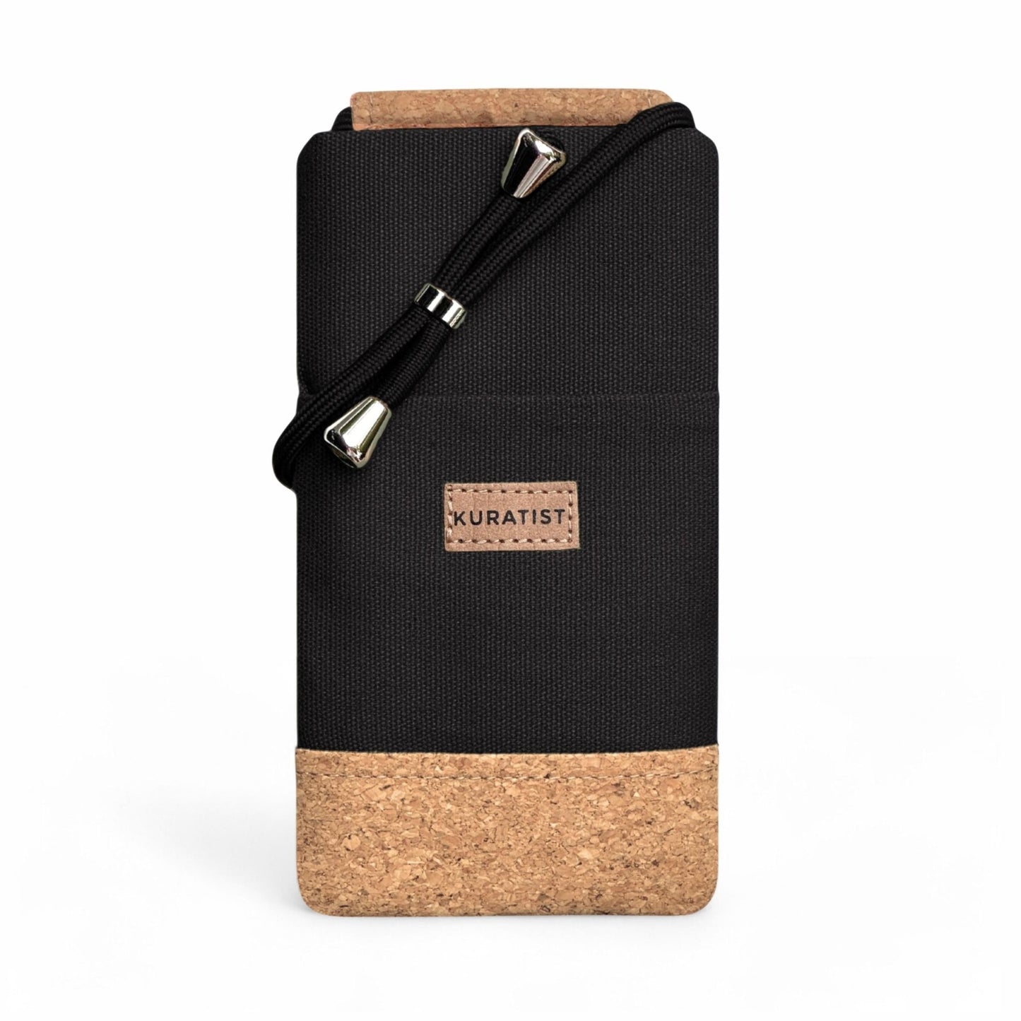 NELA Handytasche zum Umhängen - Handytasche zum Umhängen - Black Cork - Kuratist