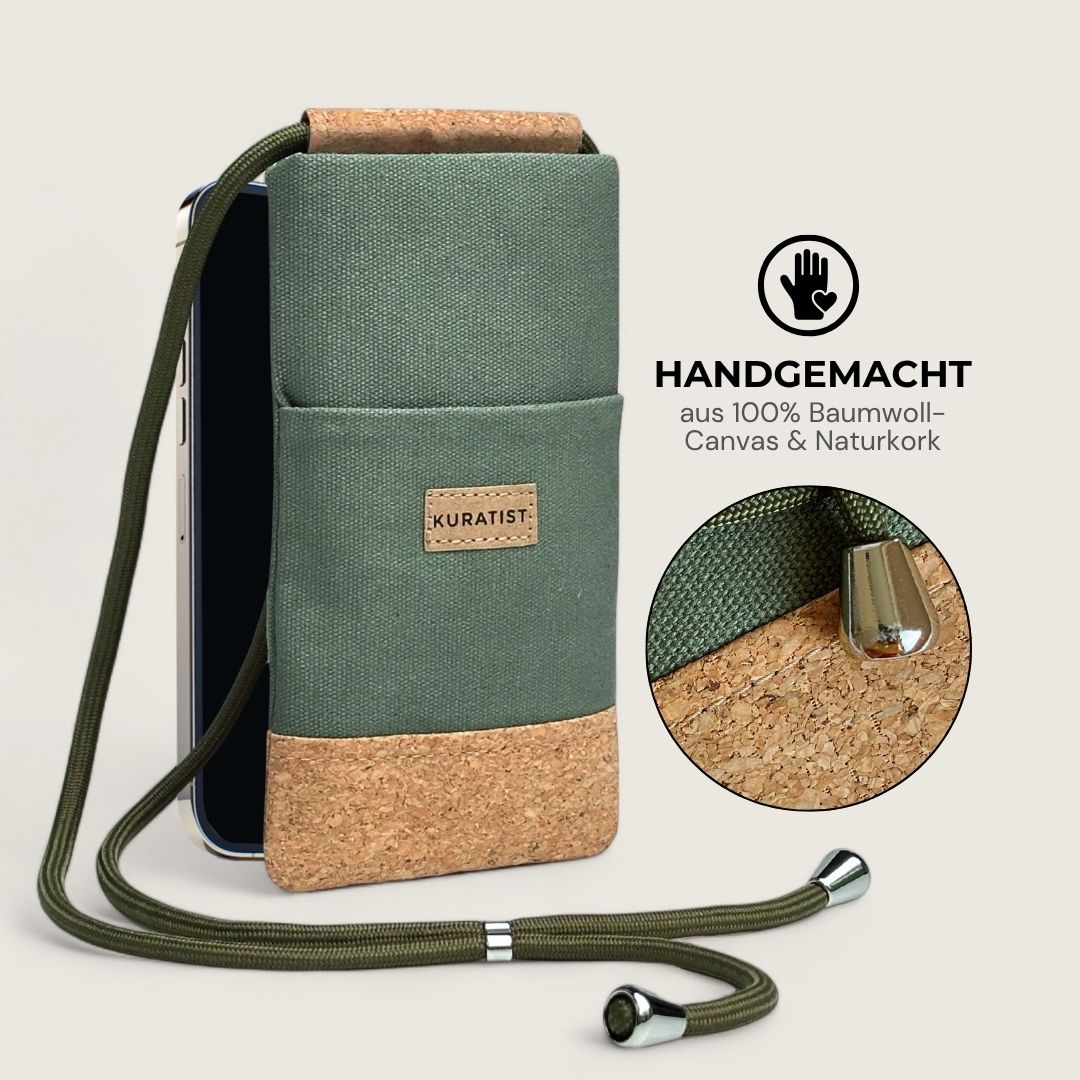 NELA Handytasche zum Umhängen - Handytasche zum Umhängen - Pine Cork - Kuratist